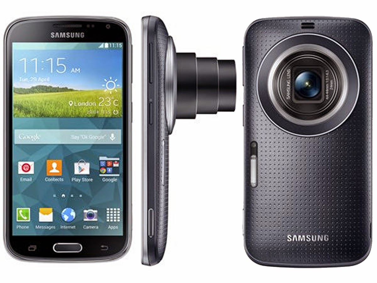 Samsung Galaxy K Zoom l&agrave; một chiếc điện thoại Android nhưng c&oacute; camera ấn tượng, l&ecirc;n đến 20 MP