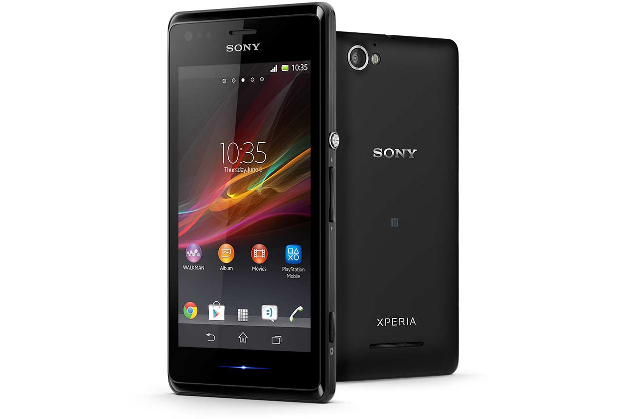 Sony Xperia M l&agrave; model khởi đầu cho ph&acirc;n kh&uacute;c tầm trung của Sony