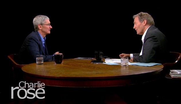Giám đ&ocirc;́c đi&ecirc;̀u hành Tim Cook trò chuy&ecirc;̣n với Charlie Rose v&ecirc;̀ k&ecirc;́ hoạch kinh doanh TV của Apple