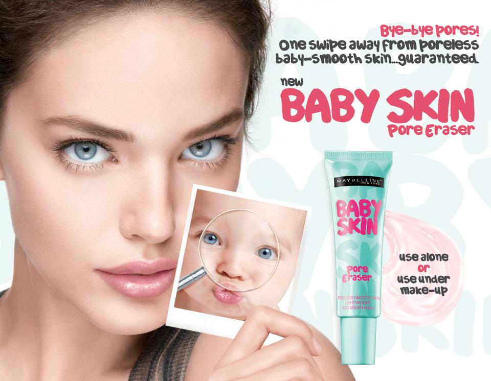 Kem l&agrave;m trắng da Baby Skin Maybelline gi&uacute;p người d&ugrave;ng c&oacute; l&agrave;n da trắng hồng rạng rỡ