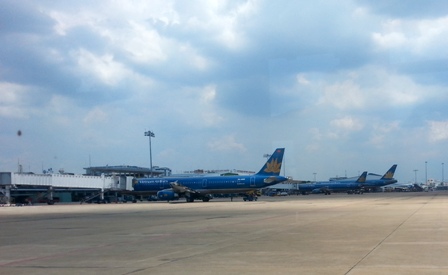 Vietnam Airlines hủy một số chuyến bay từ 16/9 v&igrave; b&atilde;o số 3. 