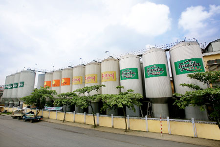 Bia Huế bị th&acirc;u t&oacute;m