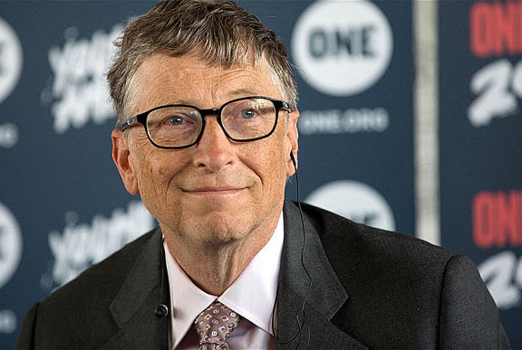 tỷ ph&uacute; Bill gates