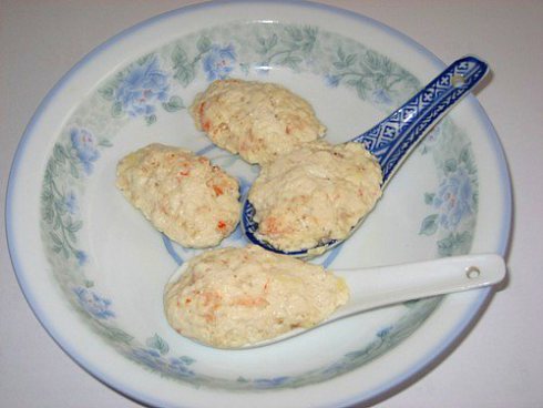 Đậu hũ trắng quết thật nhuyễn.