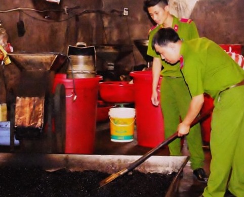 Chế biến c&agrave; ph&ecirc; kh&ocirc;ng đảm bảo chất lượng