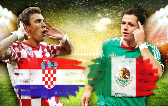 Kết quả tỉ số trận đấu Croatia &ndash; Mexico World Cup 2014