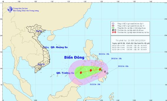 Dự b&aacute;o thời tiết h&ocirc;m nay, b&atilde;o Jangmi tăng cường mạnh, c&oacute; khả năng v&agrave;o biển Đ&ocirc;ng