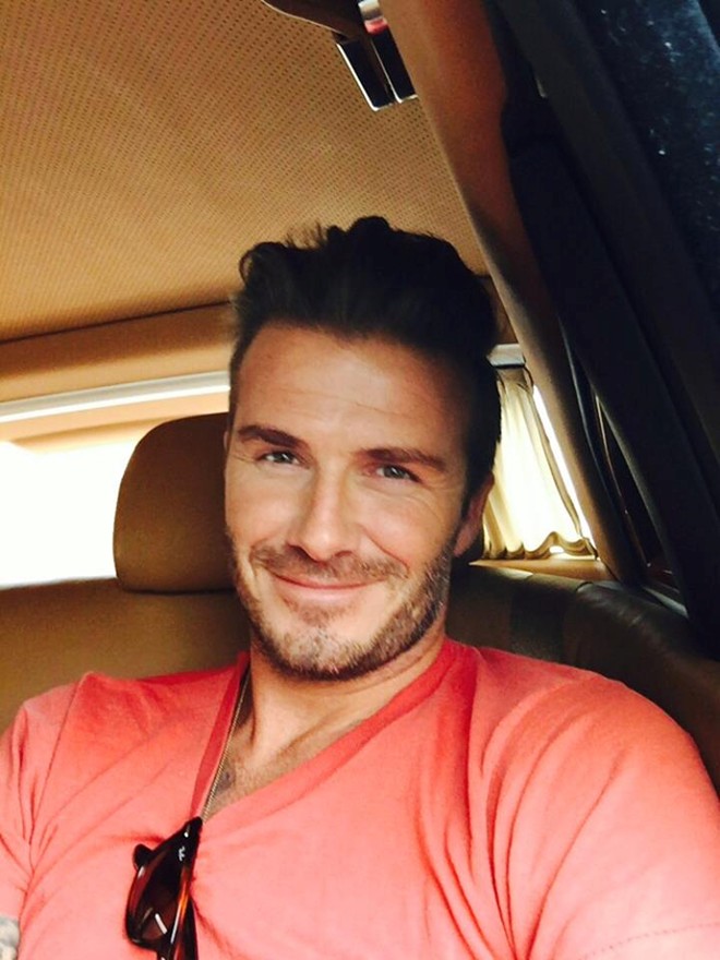 Chiều qua 10/11, Beckham dừng chân ở Hong Kong, một trong những thành phố anh cho rằng đẹp nhất thế giới trước khi bay sang Việt Nam.