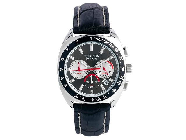 Sekonda Chronograph Watch: Sekonda là một thương hiệu đồng hồ nổi tiếng ở Anh từ năm 1966. Những sản phẩm của hãng đều có kiểu dáng đẹp và có chất lượng tuyệt vời với màu sắc tươi mới và mang đậm phong cách thể thao. Vì thế, thay vì mua cho mình những chiếc đồng hồ Fake, hãy thử và cảm nhận chất lượng sản phẩm Sekonda – chất lượng đồng hồ tới từ Anh Quốc với mẫu đồng hồ Sekonda Chronograph Watch mới nhất. Sản phẩm có mức giá bán rẻ đến ngạc nhiên, khoảng 2.422.000 đồng. Sekonda Chronograph Watch: Sekonda là một thương hiệu đồng hồ nổi tiếng ở Anh từ năm 1966. Những sản phẩm của hãng đều có kiểu dáng đẹp và có chất lượng tuyệt vời với màu sắc tươi mới và mang đậm phong cách thể thao. Vì thế, thay vì mua cho mình những chiếc đồng hồ Fake, hãy thử và cảm nhận chất lượng sản phẩm Sekonda – chất lượng đồng hồ tới từ Anh Quốc với mẫu đồng hồ Sekonda Chronograph Watch mới nhất. Sản phẩm có mức giá bán rẻ đến ngạc nhiên, khoảng 2.422.000 đồng.