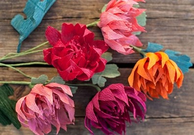 L&agrave;m việc hăng say v&agrave; hiệu quả hơn mỗi ng&agrave;y với b&oacute; hoa giấy xinh xắn nh&eacute;. 