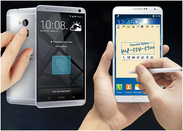 Samsung Galaxy Note 4 c&oacute; hai m&agrave;u đen v&agrave; trắng đều chạy Android 4.4.3 mới nhất của Google. 