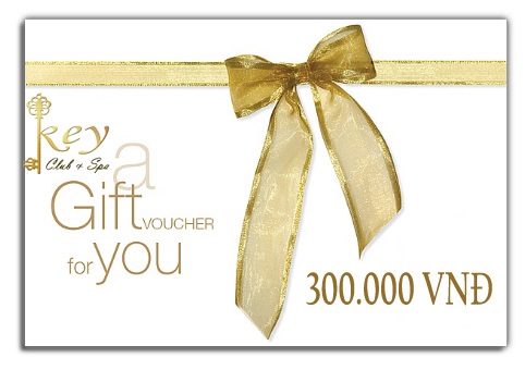 Gift voucher của c&aacute;c dịch vụ, sản phẩm 