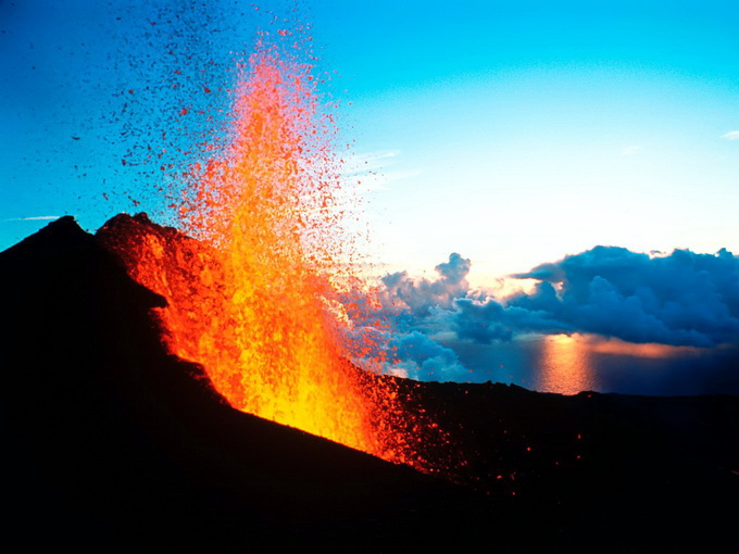ngọn n&uacute;i lửa Piton des Neiges
