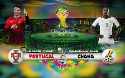 Kết quả tỉ số trận đấu Bồ Đ&agrave;o Nha &ndash; Ghana World Cup 2014