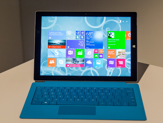 Microsoft Surface Pro 3 đ&atilde; được giới thiệu.