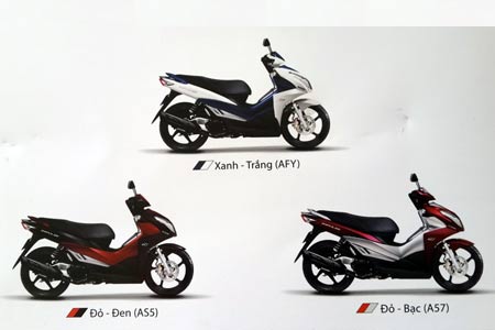 Suzuki Impulse - d&ograve;ng xe tay ga vừa được cho ra mắt của Suzuki