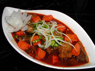 M&oacute;n thịt b&ograve; kho dinh dưỡng gi&agrave;u chất sắt c&oacute; t&aacute;c dụng bổ sung lượng m&aacute;u cho cơ thể v&agrave; ph&ograve;ng tr&aacute;nh cơ thể bị thiếu m&aacute;u. 