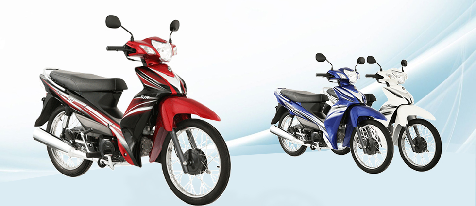 SYM đang l&agrave; h&atilde;ng xe duy nhất c&oacute; mẫu xe số 50 ph&acirc;n khối b&aacute;n tại Việt Nam
