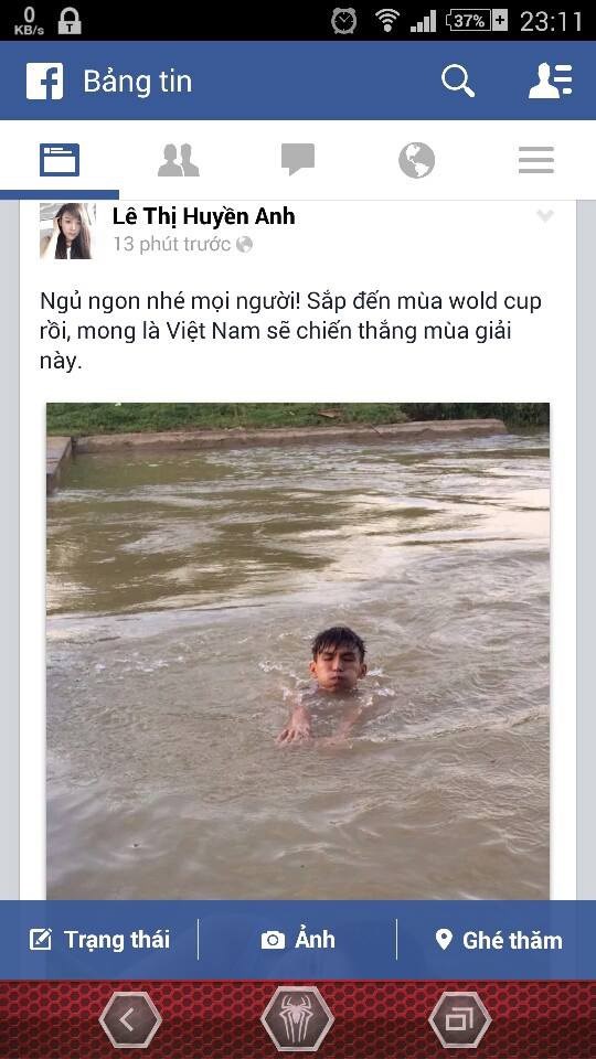 B&agrave; Tưng mong Việt Nam v&ocirc; địch World Cup 2014
