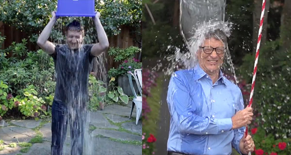 Ice Bucket Challenge được c&aacute;c người nổi tiếng tr&ecirc;n thế giới hưởng ứng
