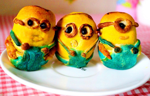 C&aacute;ch l&agrave;m b&aacute;nh trung thu h&igrave;nh minion vị chanh đơn giản m&agrave; hấp dẫn