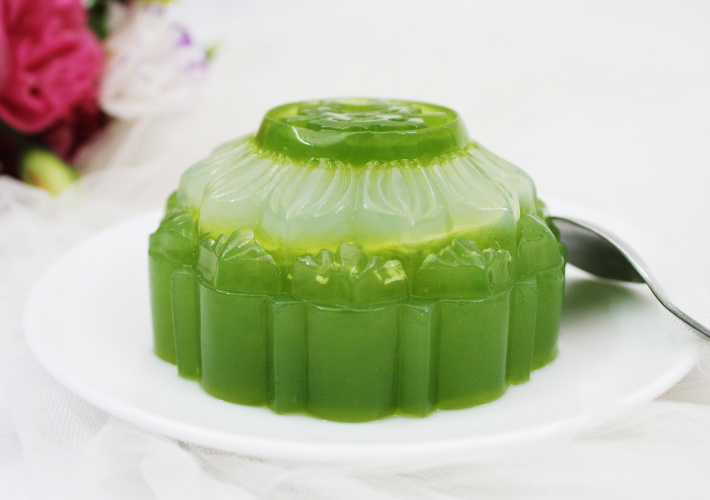 Cách làm bánh trung thu rau c&acirc;u vị bơ đơn giản, cho món bánh thơm mát, b&ocirc;̉ dưỡng