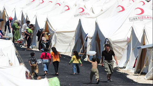 Trại tị nạn của người dân Syria tại Lebanon Trại tị nạn của người dân Syria tại Lebanon
