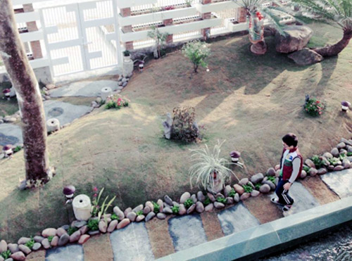 Khung cảnh trang nh&atilde;, thanh lịch của khu vườn nh&agrave; Trọng Tấn
