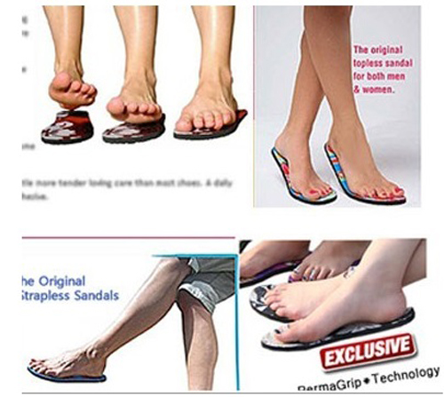 Cẩn trọng với xăng đan 