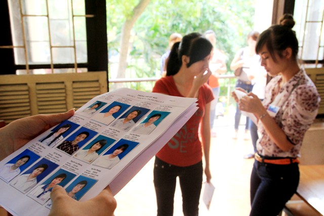 th&iacute; sinh thi Đh 2014 sẽ đc chụp ảnh