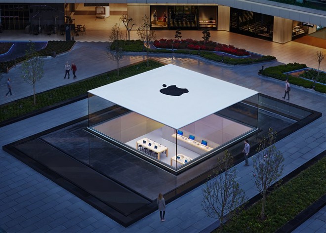 Doanh số b&aacute;n h&agrave;ng của một số cửa h&agrave;ng Apple tại Mỹ tăng trưởng chậm lại