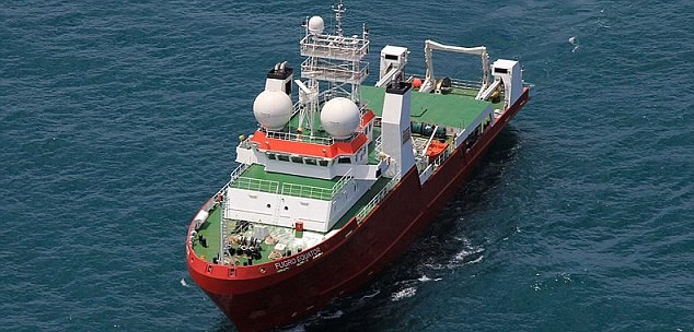 T&agrave;u Fugro Equator tham gia t&igrave;m kiếm m&aacute;y bay mất t&iacute;ch MH370