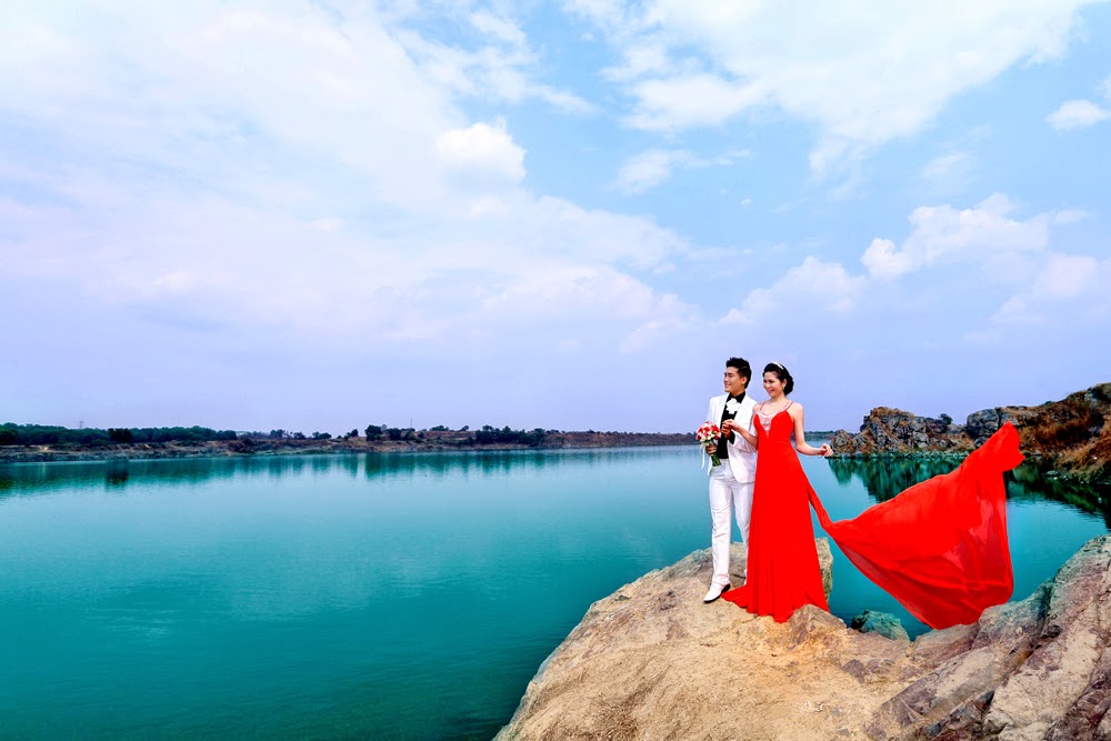 Một trong những địa điểm chụp ảnh l&yacute; tưởng tại S&agrave;i G&ograve;n c&oacute; thể kể đến Hồ Đ&aacute; 
