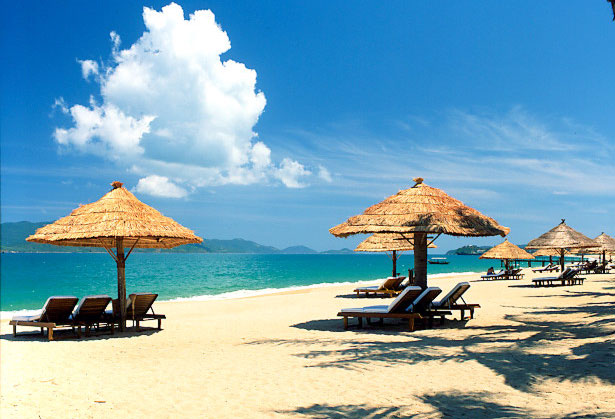 Một trong những địa điểm du lịch Tết thu hút nhiều cặp đôi là Nha Trang