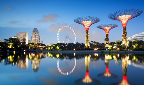 Địa điểm du lịch Tết tại vườn si&ecirc;u c&acirc;y Singapore chắc chắn khiến du kh&aacute;ch kh&ocirc;ng khỏi th&iacute;ch th&uacute;