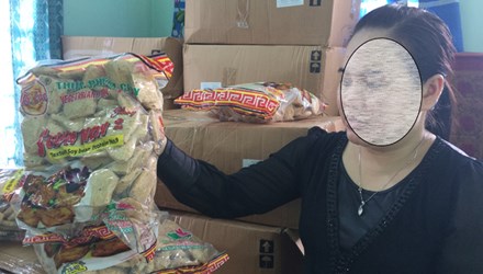 Thực phẩm chay ph&aacute;t hiện c&oacute; gi&ograve;i b&ecirc;n trong