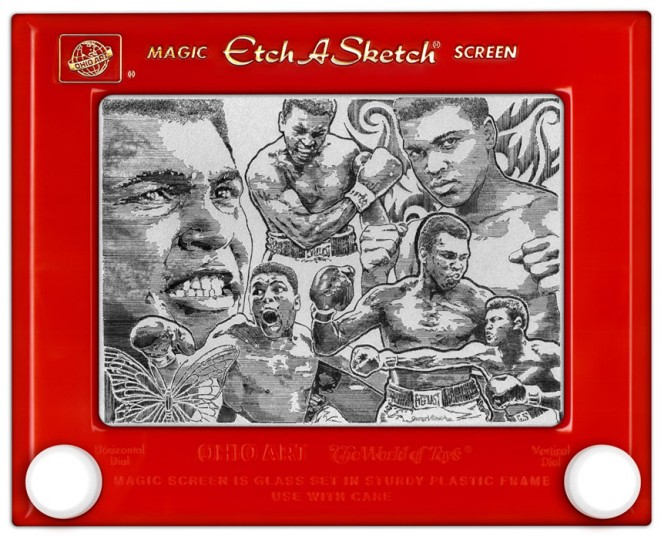 Đồ chơi trẻ em bảng vẽ Etch-A-Sketch  từng đạt doanh thu khủng