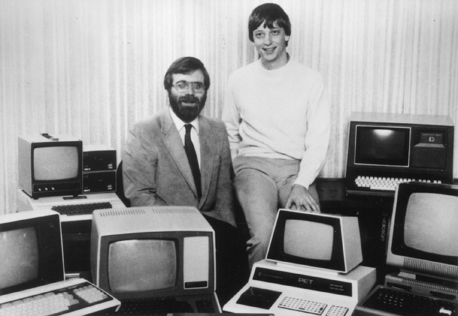 Bill Gates v&agrave; Paul Allen thất bại