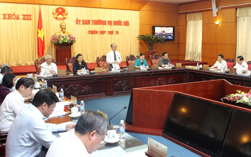 Tin tức mới cập nhật h&ocirc;m nay cho biết Ủy Ban Thường vụ Quốc hội khai mạc phi&ecirc;n họp thứ 35