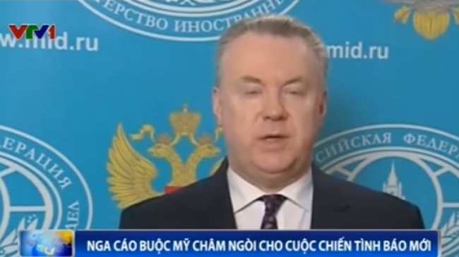 Nga cáo buộc Mỹ châm ngòi nổ chiến tranh tình báo