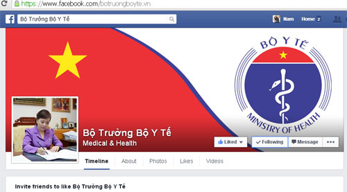 Tin tức mới cập nhật h&ocirc;m nay cho biết Bộ trưởng Bộ Y Tế lắng nghe &yacute; kiến của d&acirc;n tr&ecirc;n facebook