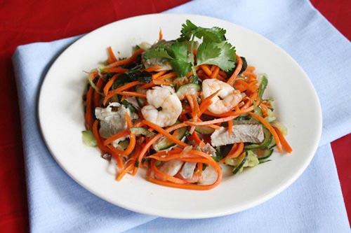 Nộm dưa chuột