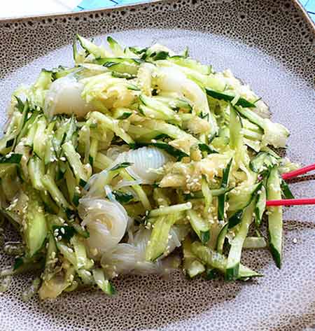 Dưa chuột dầm mật ong