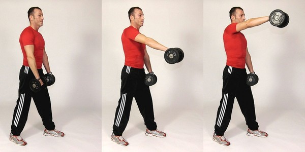 Dụng cụ tập gym cơ bản tại nh&agrave; l&agrave; tạ đơn cầm tay. Ảnh minh họa