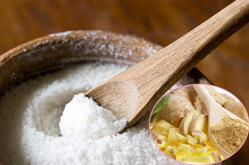 Muối gừng l&agrave; một phương ph&aacute;p gi&uacute;p giảm c&acirc;n hiệu quả sau sinh