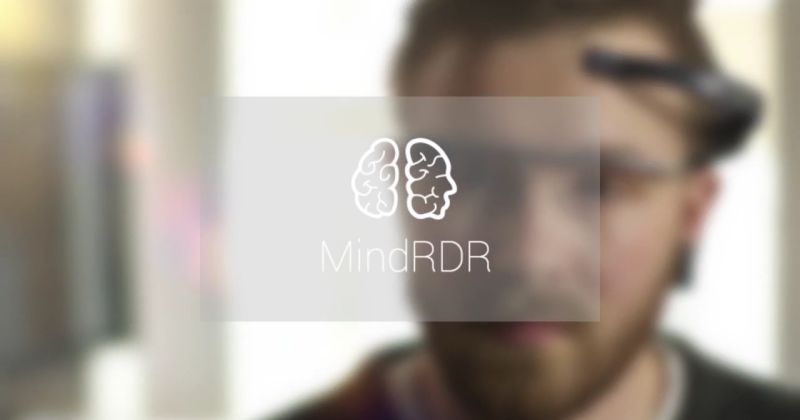 MindRDR cho ph&eacute;p người d&ugrave;ng điều khiển bằng suy nghĩ