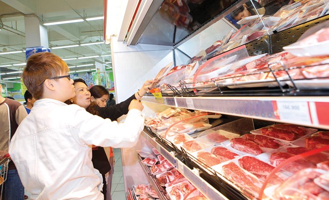 Thịt lợn, thịt b&ograve; d&aacute;n nh&atilde;n sai c&oacute; thể thuộc v&agrave;o loại h&agrave;ng k&eacute;m chất lượng