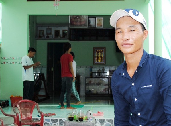 Hào Anh trong ngày dọn vào nhà mới cách đây 4 tháng