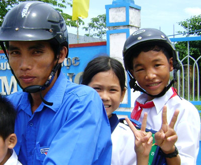 Hào Anh được đưa đến sống, học tập tại Trung tâm bảo trợ xã hội Cà Mau