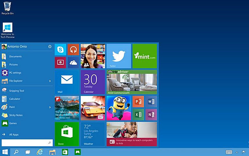 Microsoft sẽ ph&aacute;t h&agrave;nh hệ điều h&agrave;nh Windows 10 trong năm 2015